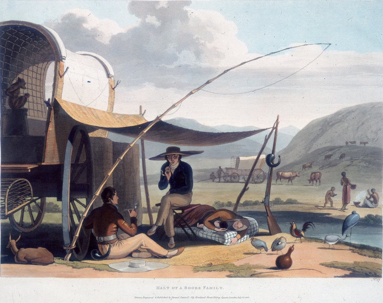 Rust van een Boerenfamilie door Samuel Daniell