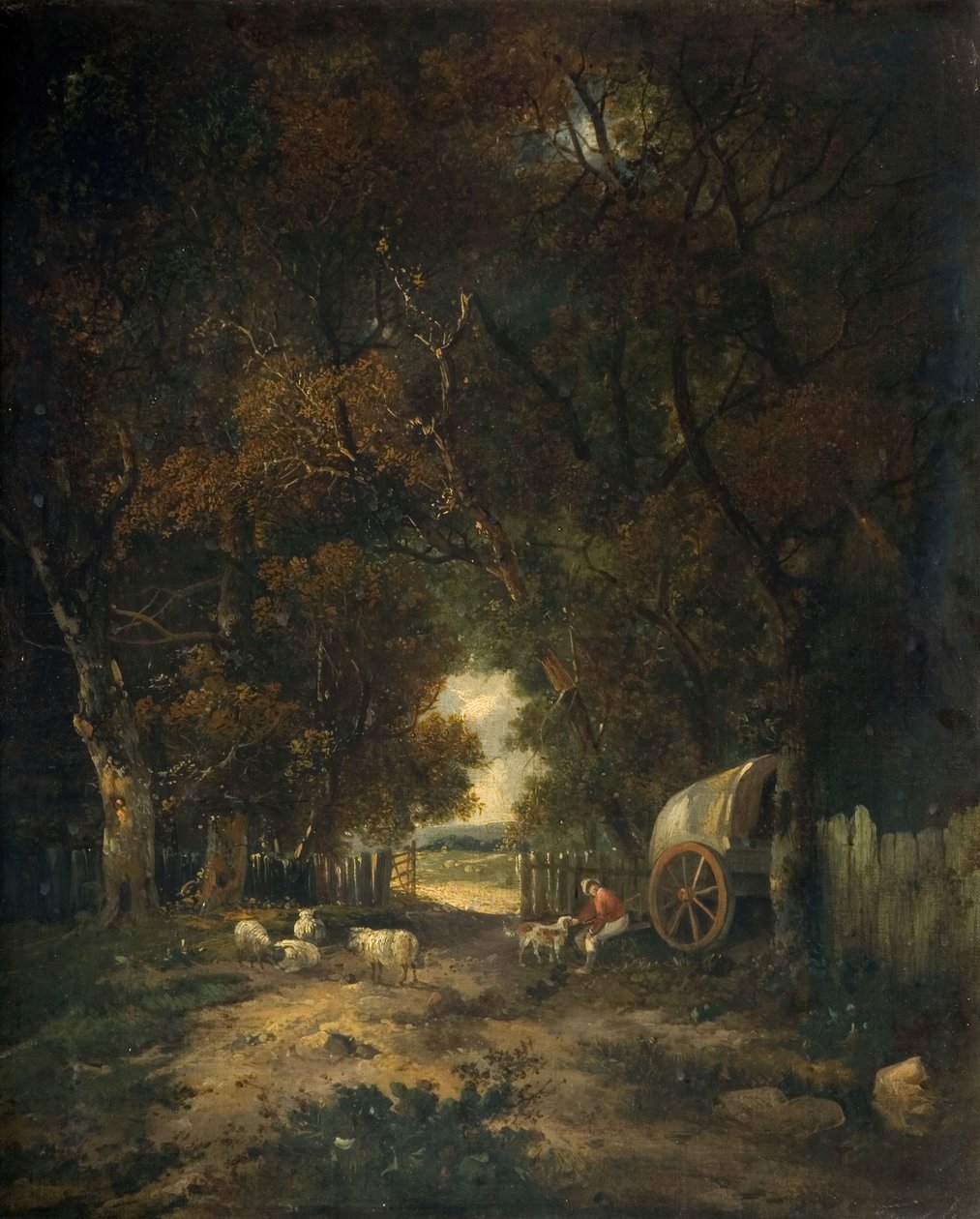 Walnut Tree Walk, Earlham door Samuel David Colkett