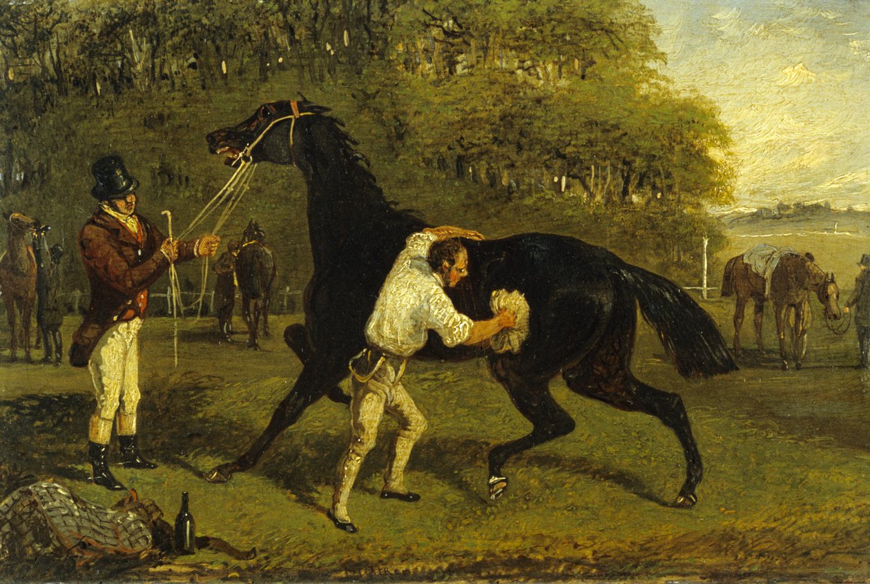 Afwrijven door Samuel Henry Alken