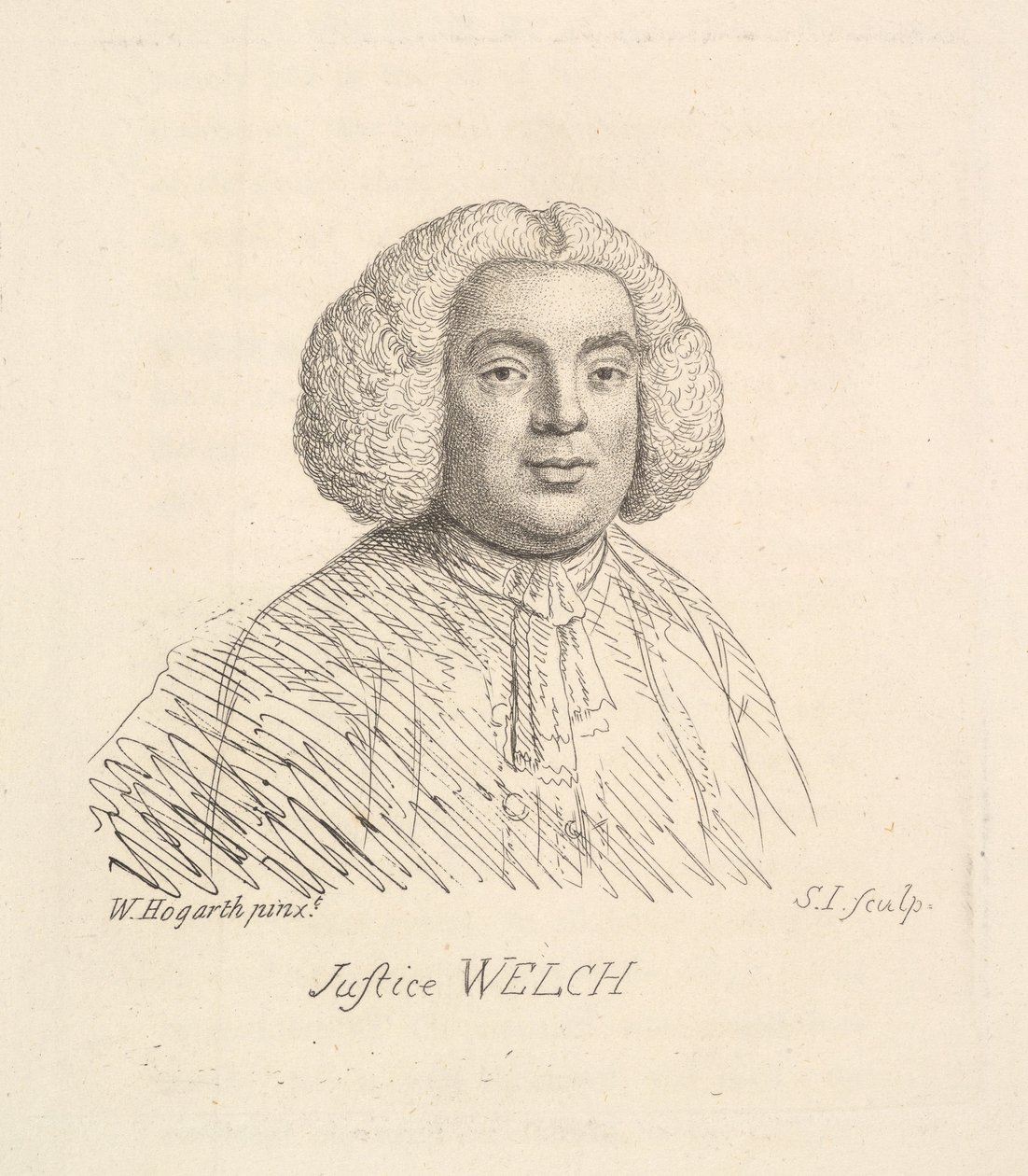 Justitie Welch door Samuel Ireland