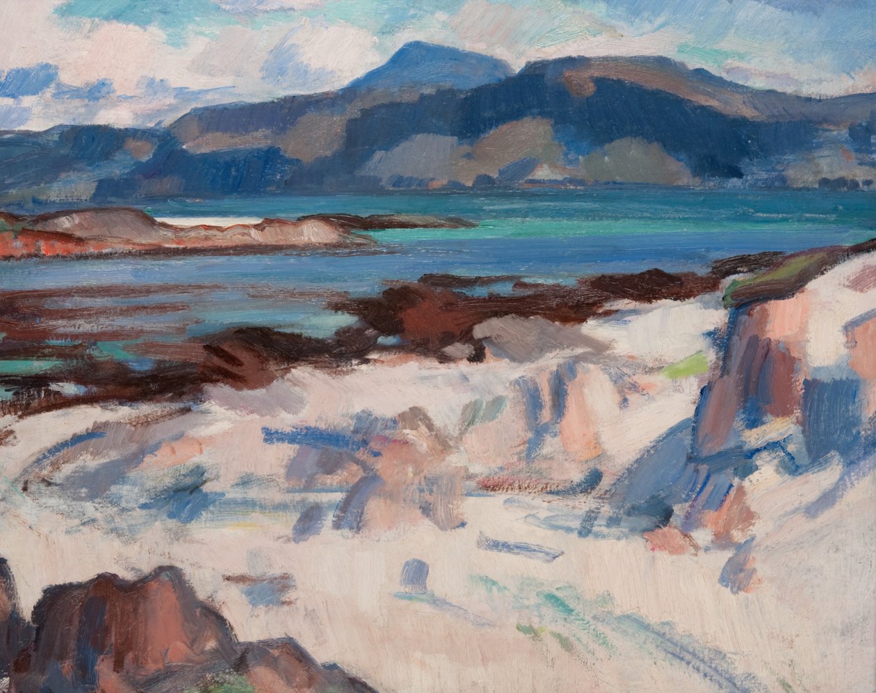 Ben More vanaf Iona door Samuel John Peploe