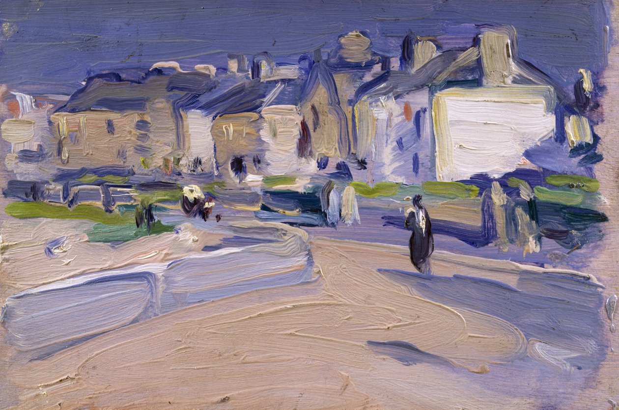 North Berwick door Samuel John Peploe