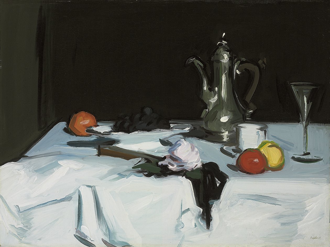 De koffiepot, ca. 1905 door Samuel John Peploe