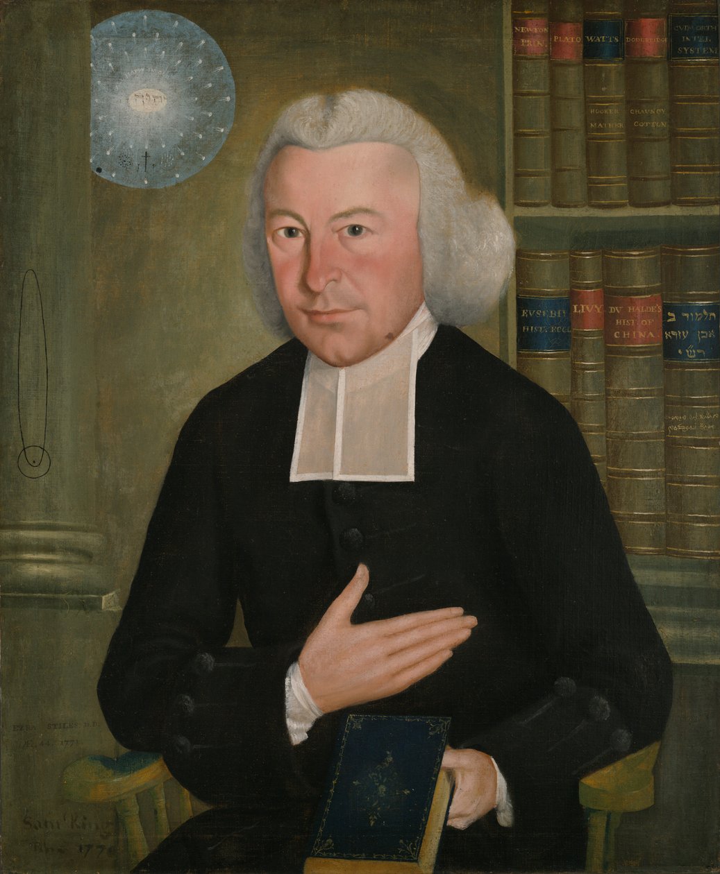 Ezra Stiles (1727) door Samuel King