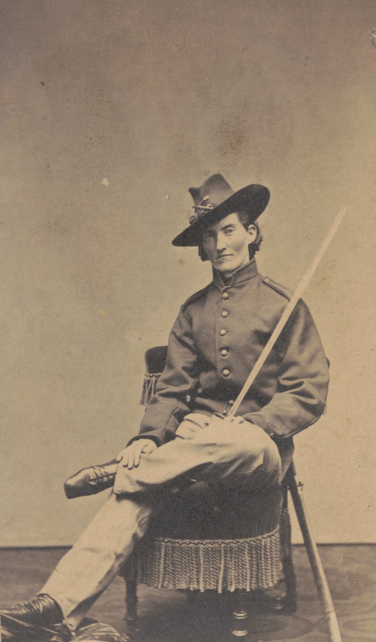 Frances Clain Clayton, ca. 1862 door Samuel Masury
