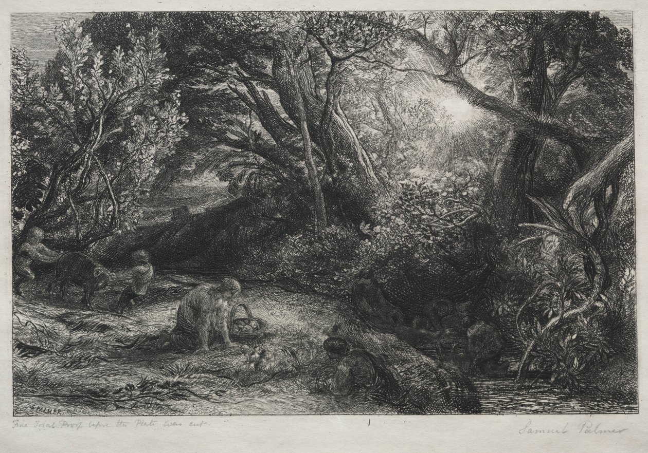 De Ochtend van het Leven, 1860-1861 door Samuel Palmer