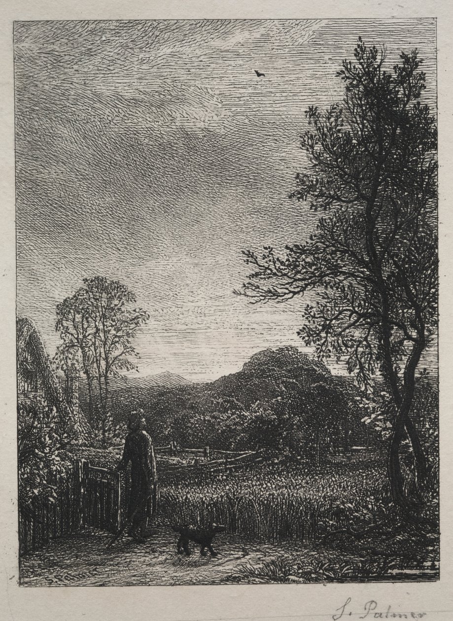 De leeuwerik door Samuel Palmer