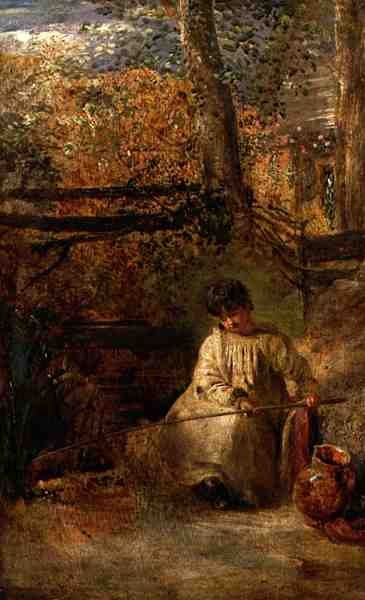 De Jonge Visser door Samuel Palmer