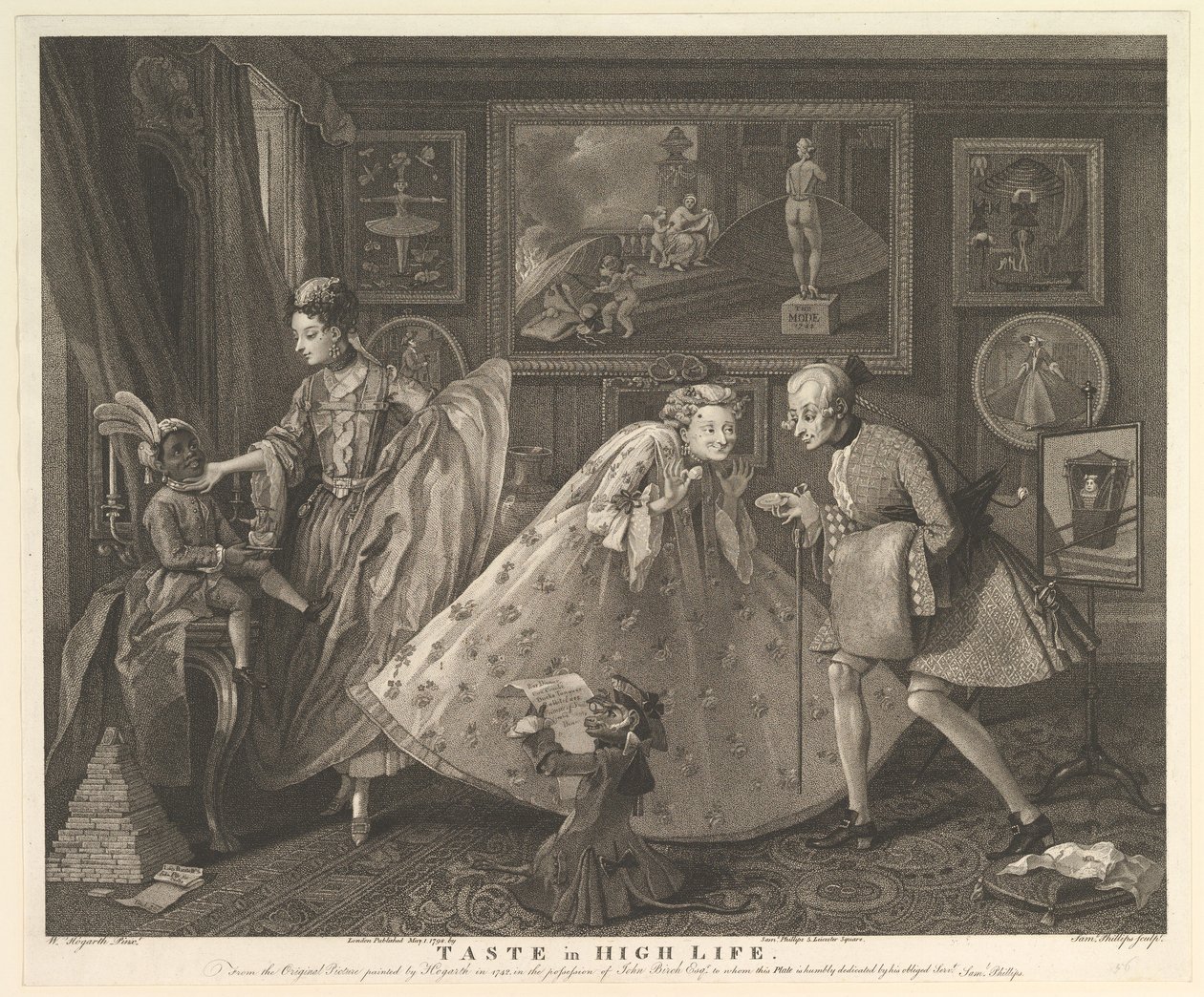 Smaak in het Hoge Leven, 1 mei 1798 door Samuel Phillips