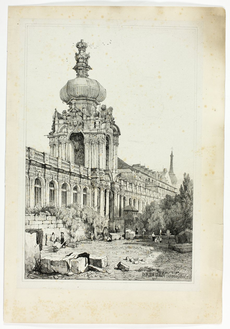 Dresden door Samuel Prout