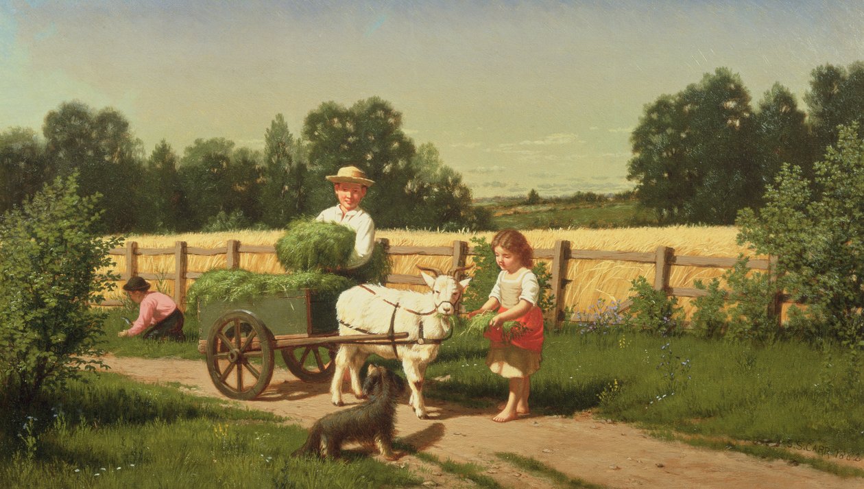 De geitenkar door Samuel S. Carr