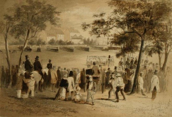 Government Domain, Sydney door Samuel Thomas Gill