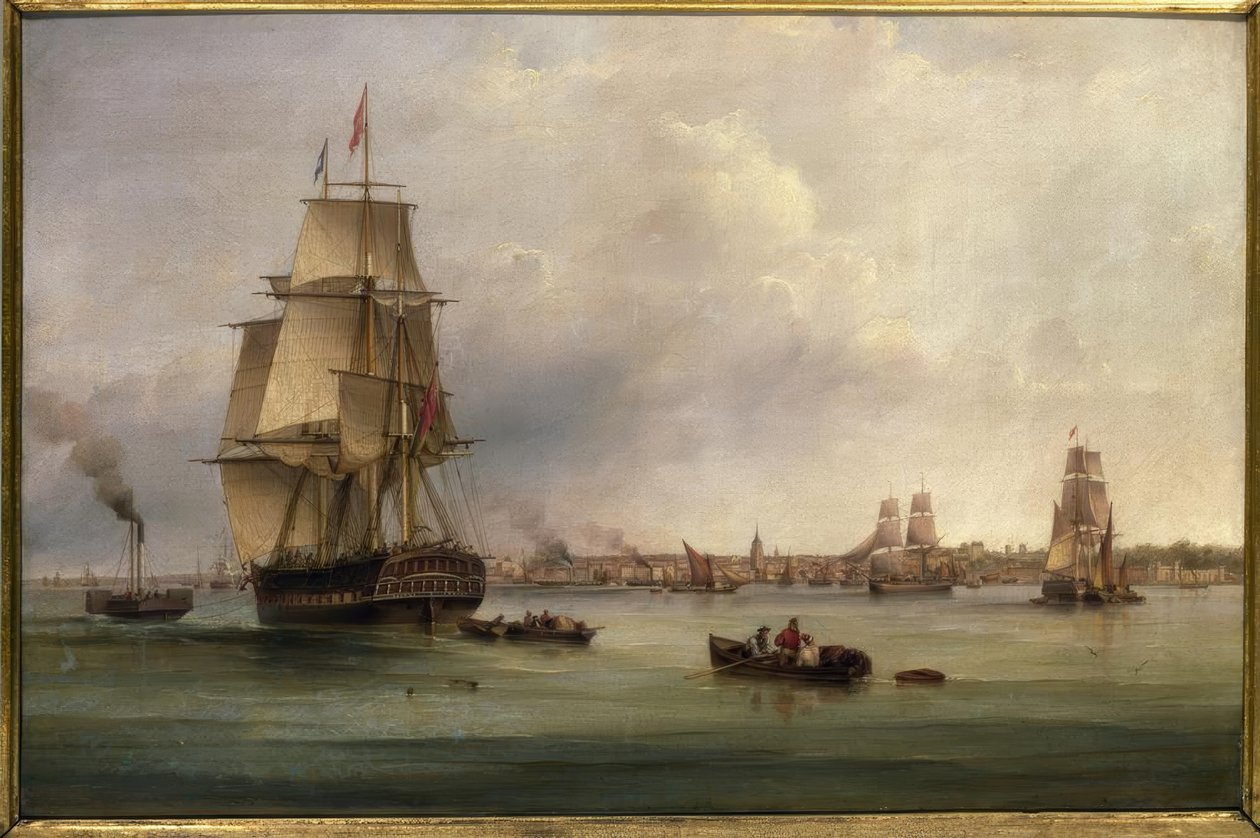 De Theems door Samuel Walters