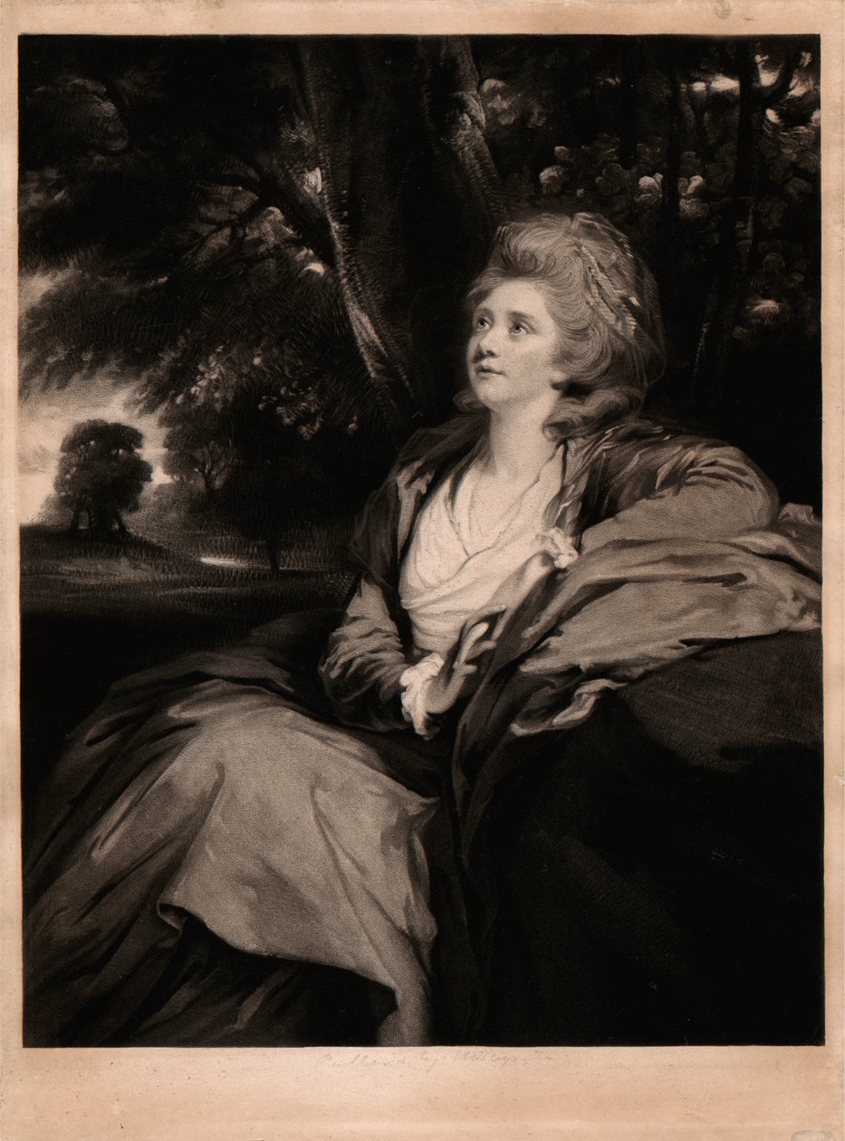 Mary Gravin Harcourt door Samuel William Reynolds