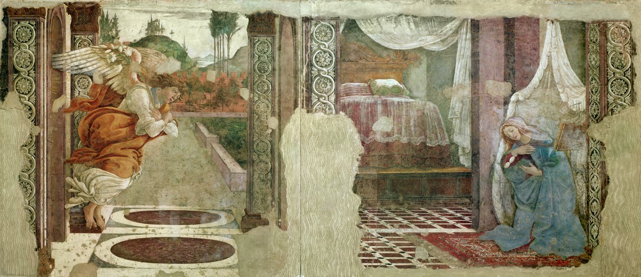 Aankondiging van San Martino della Scala door Sandro Botticelli