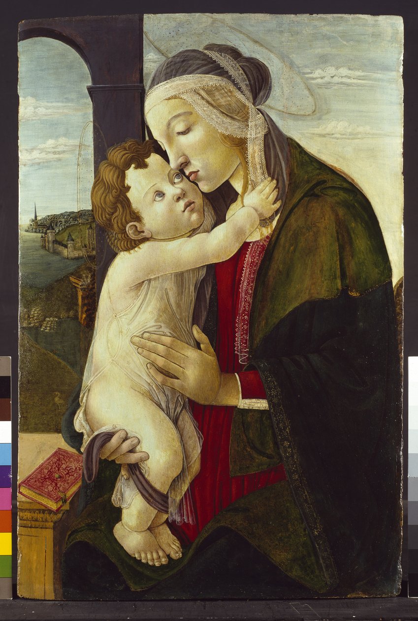 De Maagd en het Kind door Sandro Botticelli