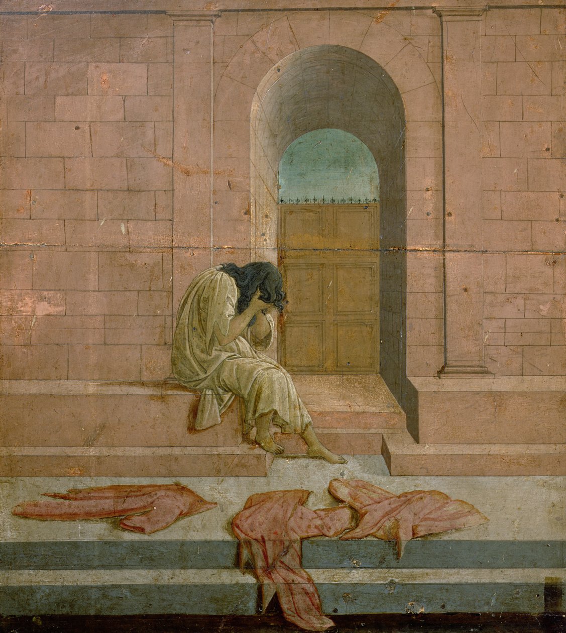De verlatenen door Sandro Botticelli