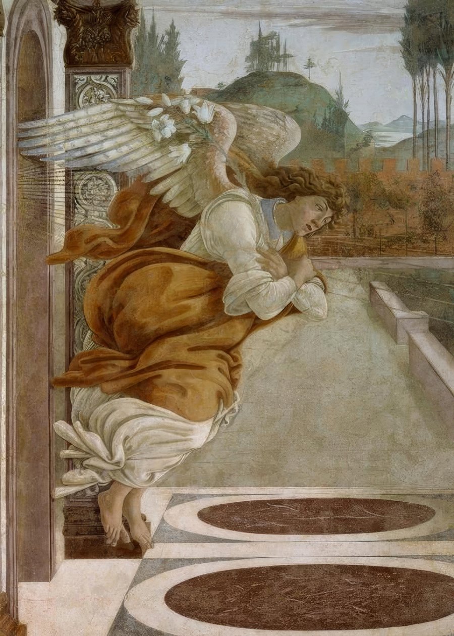 Aankondiging van S.Martino door Sandro Botticelli