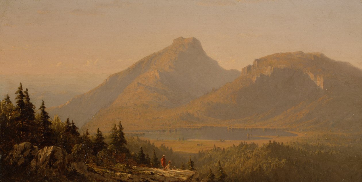 Mount Mansfield, Vermont door Sanford Robinson Gifford