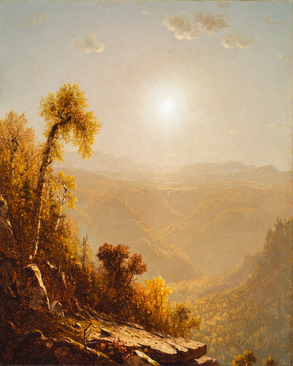 Oktober in de Catskills, 1880 door Sanford Robinson Gifford