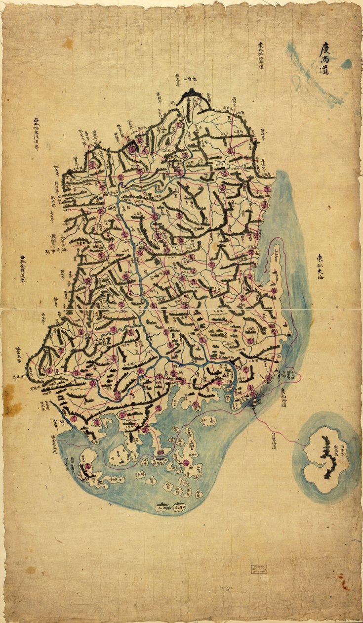 Chosŏn chido. LOC 83675009-1 door Sang Gi Chŏng