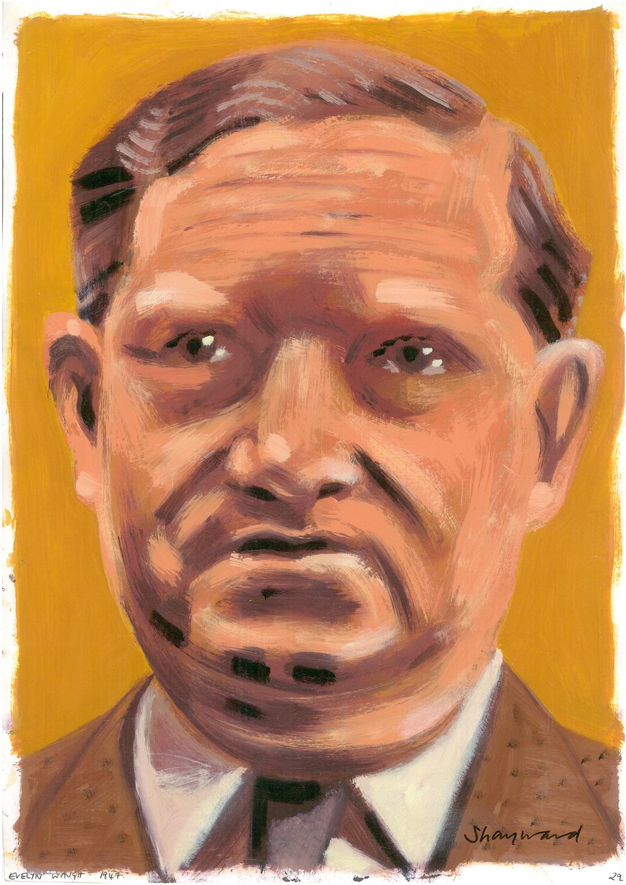 Evelyn Waugh, 2008 door Sara Hayward
