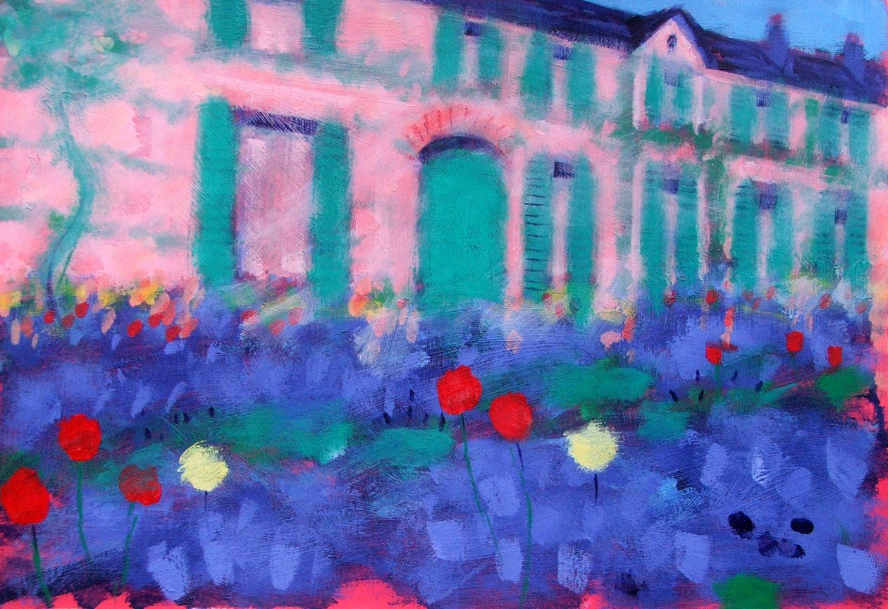 Giverny door Sara Hayward