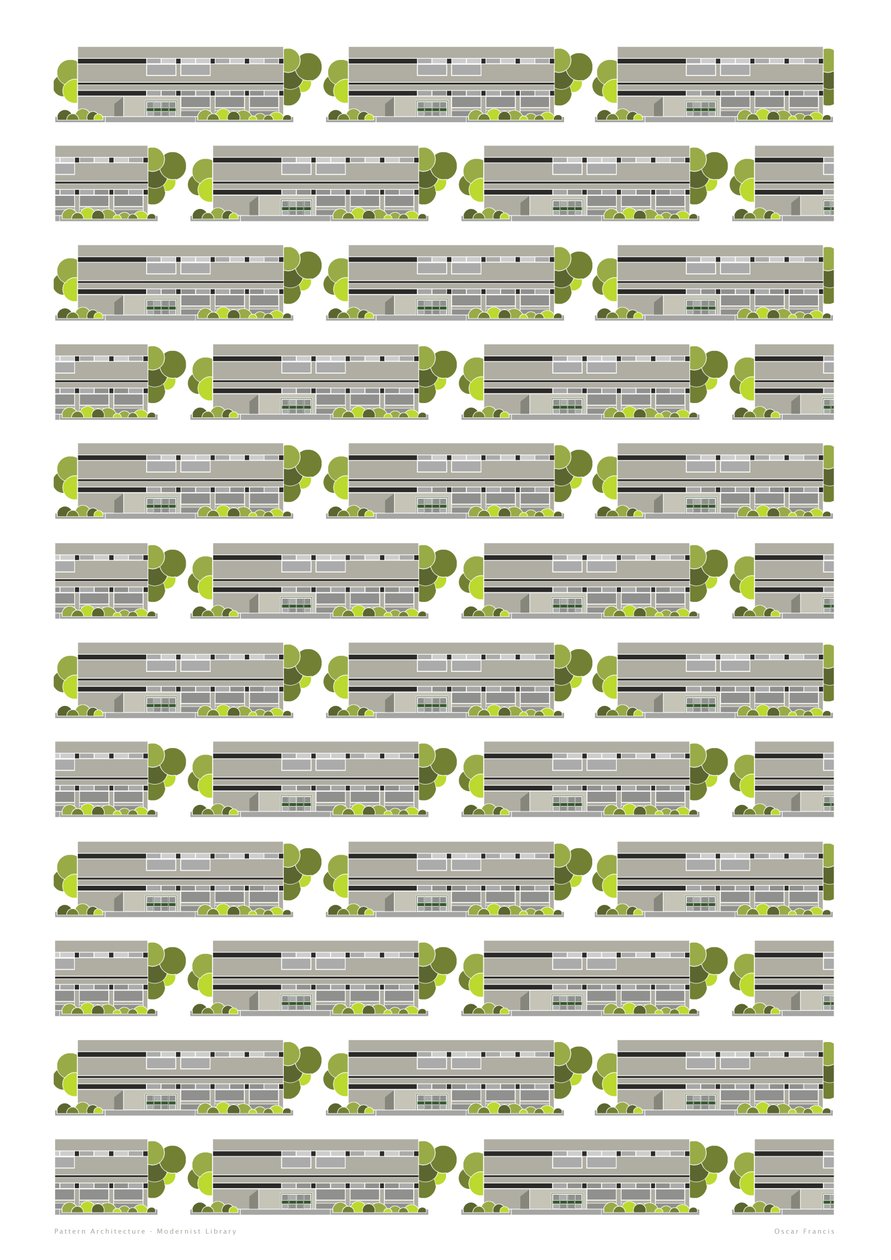 Modernistische Bibliotheek, 2015 (digitaal) door Sarah Evans