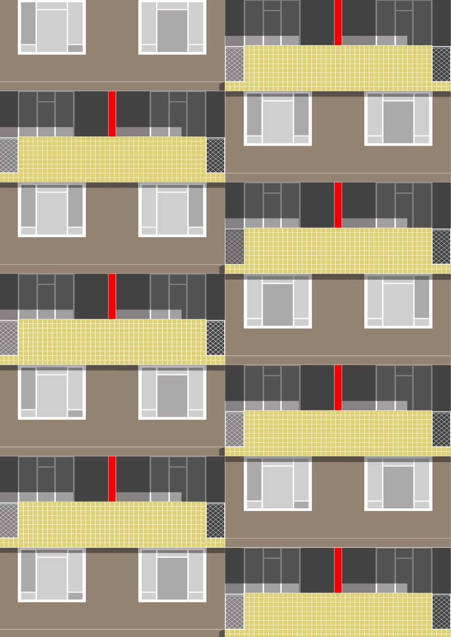 Landgoed Spa Green, 2017 (digitaal) door Sarah Evans