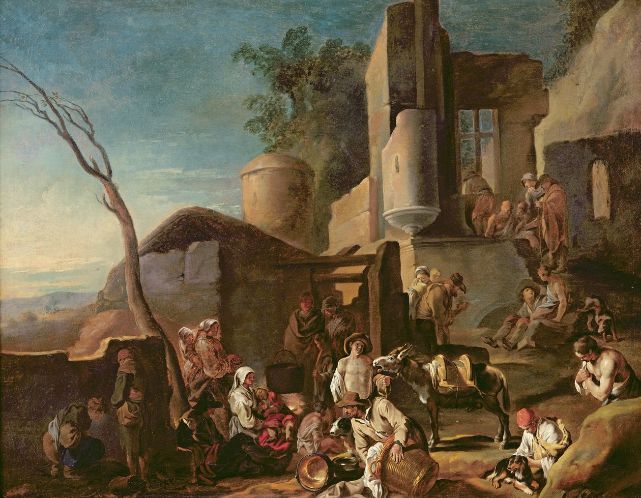 Boheems kamp door Sébastien Bourdon