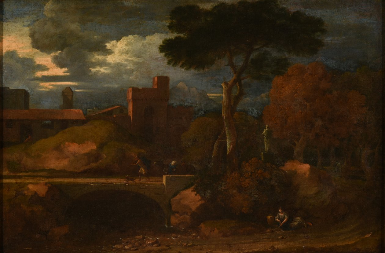 Historisch landschap door Sébastien Bourdon