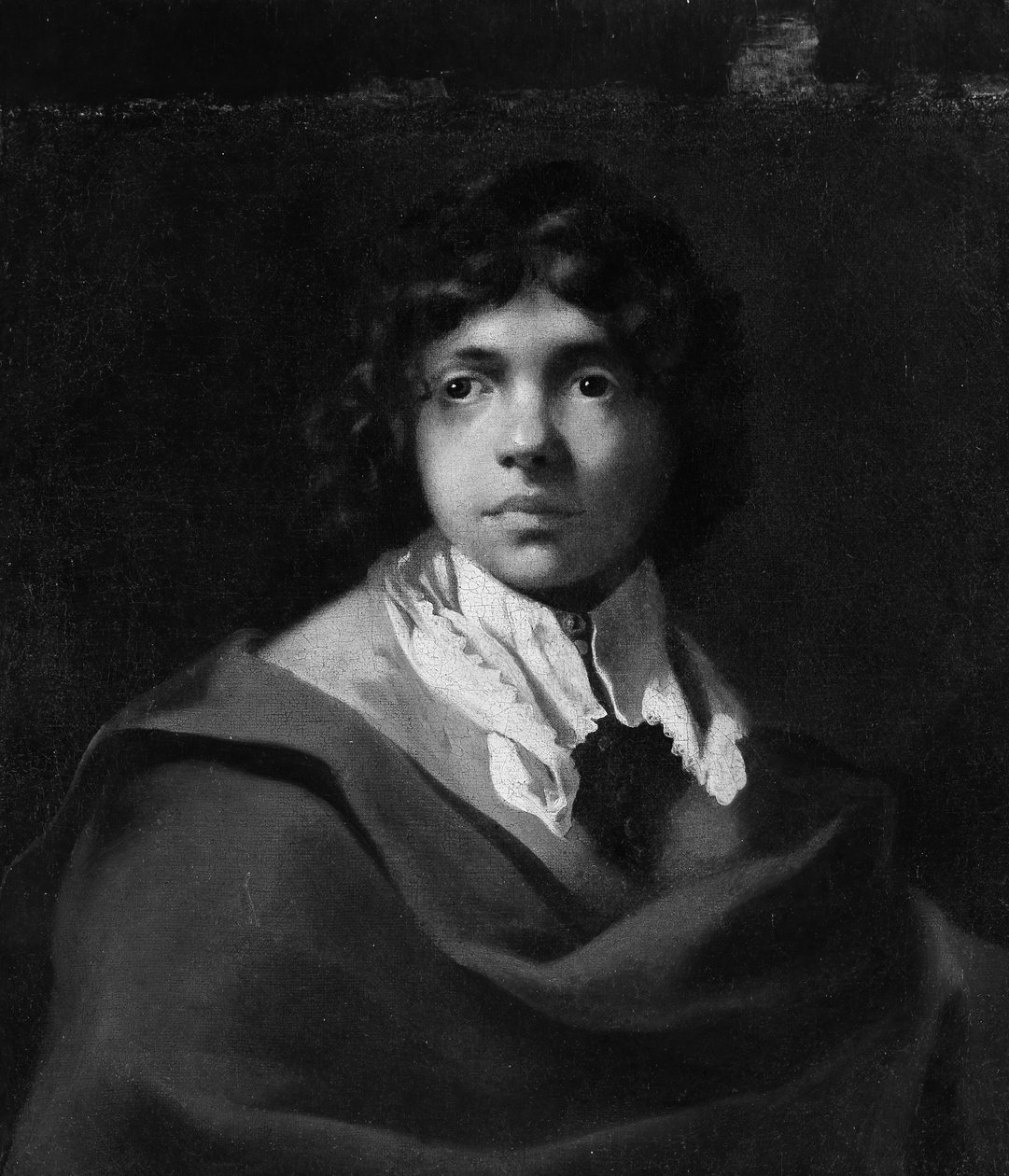 Portret van een Jonge Jongen door Sébastien Bourdon