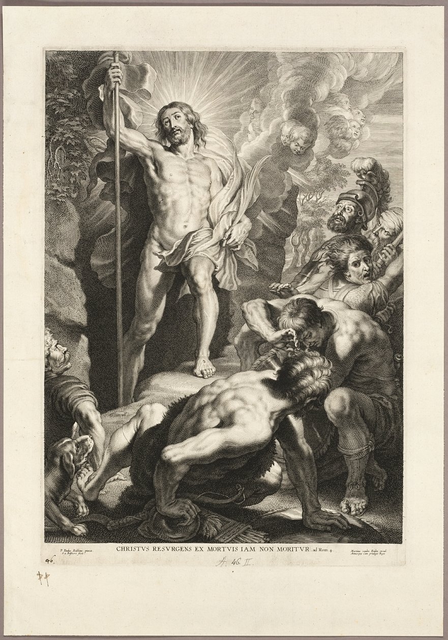 De opstanding van Christus door Schelte Adamsz. Bolswert