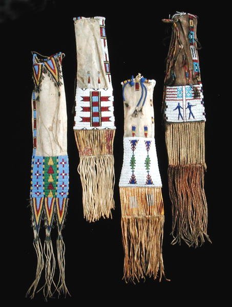 Native American pijpenzakken door School American