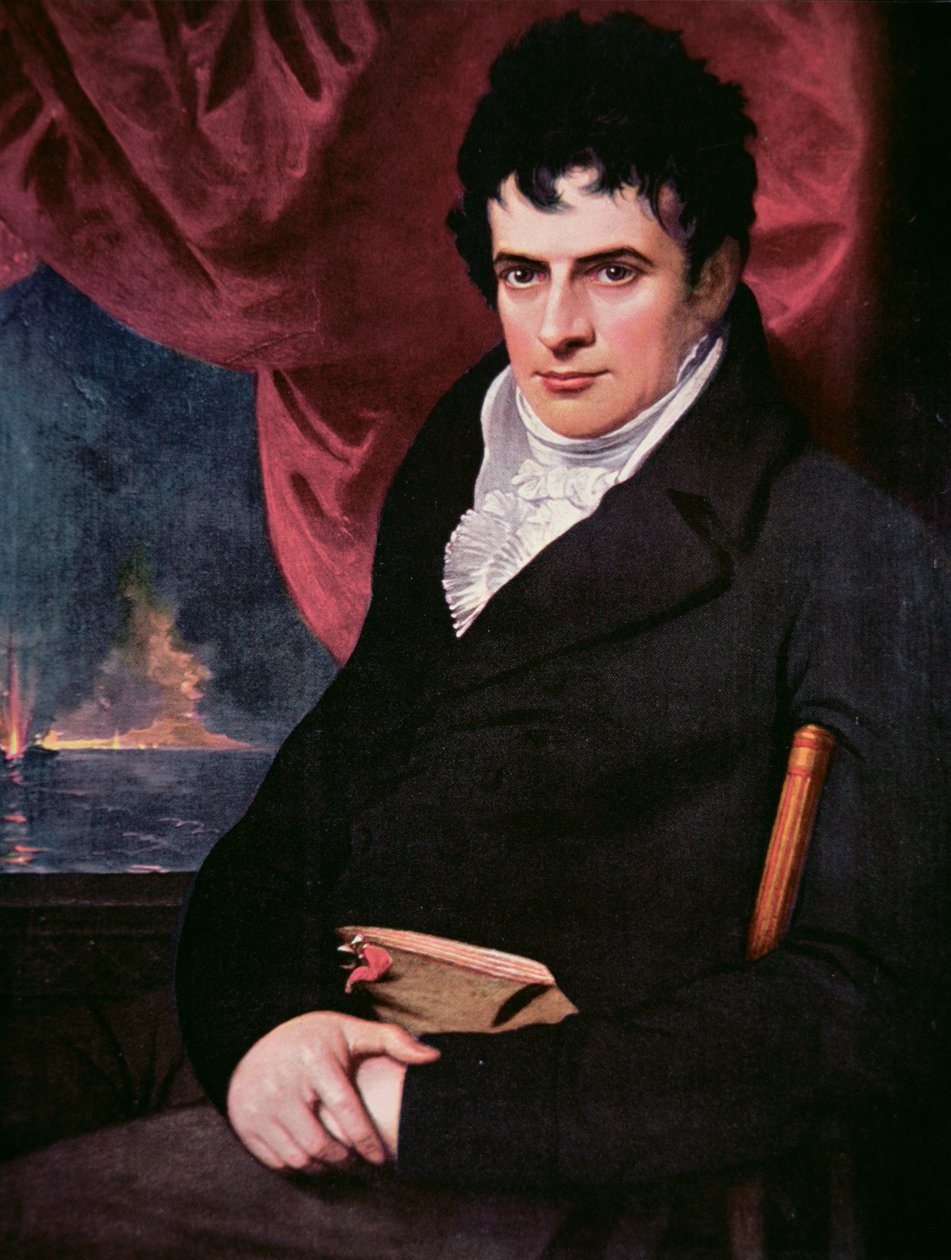 Robert Fulton (1765-1815) door School American
