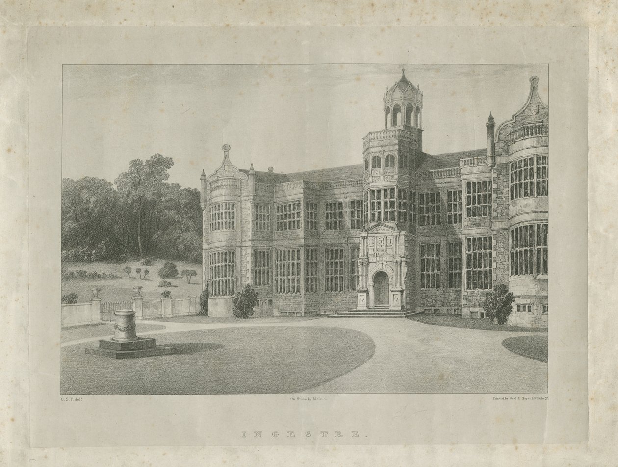 Ingestre Hall door School English