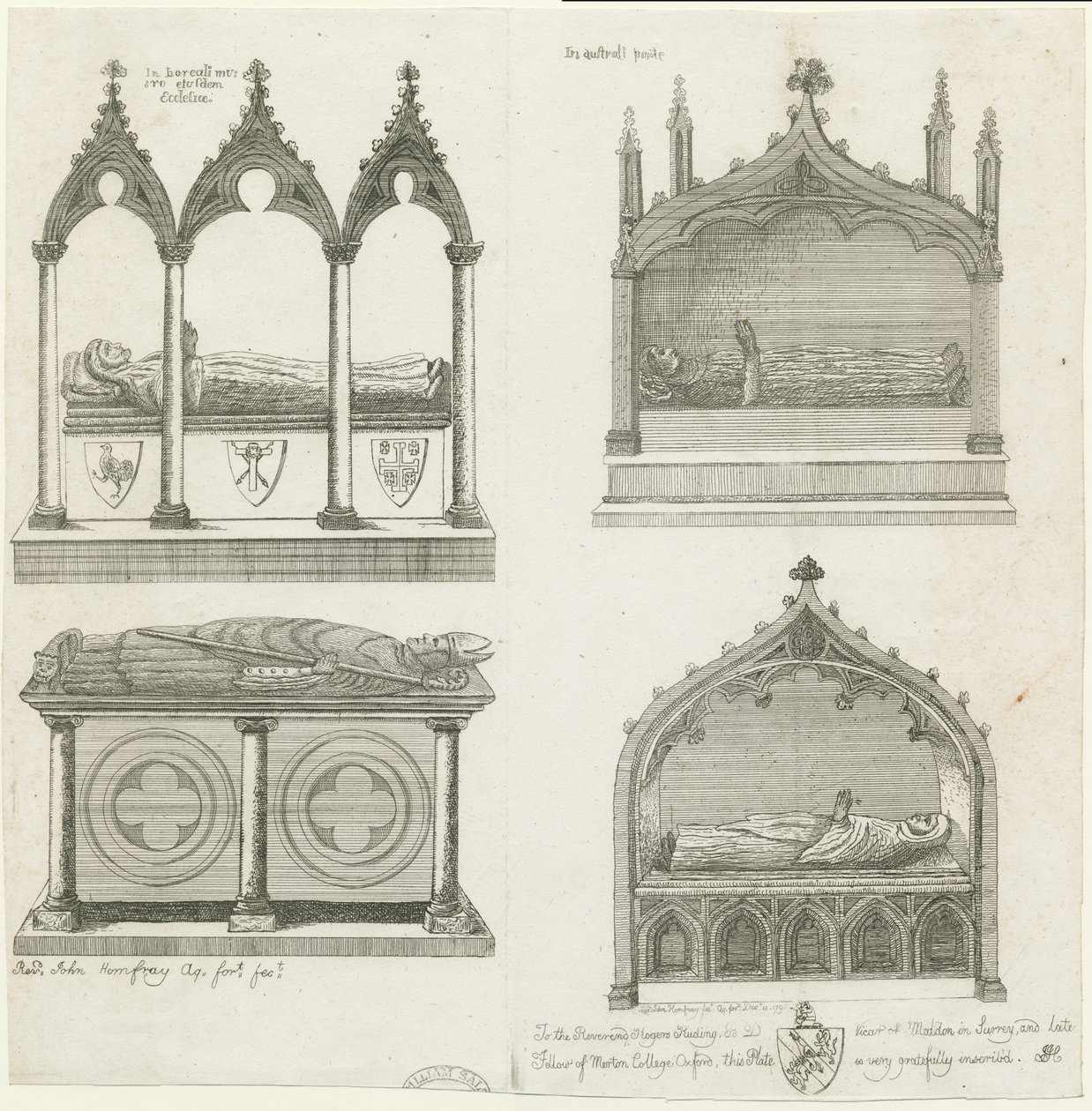 Lichfield Kathedraal - Graven door School English