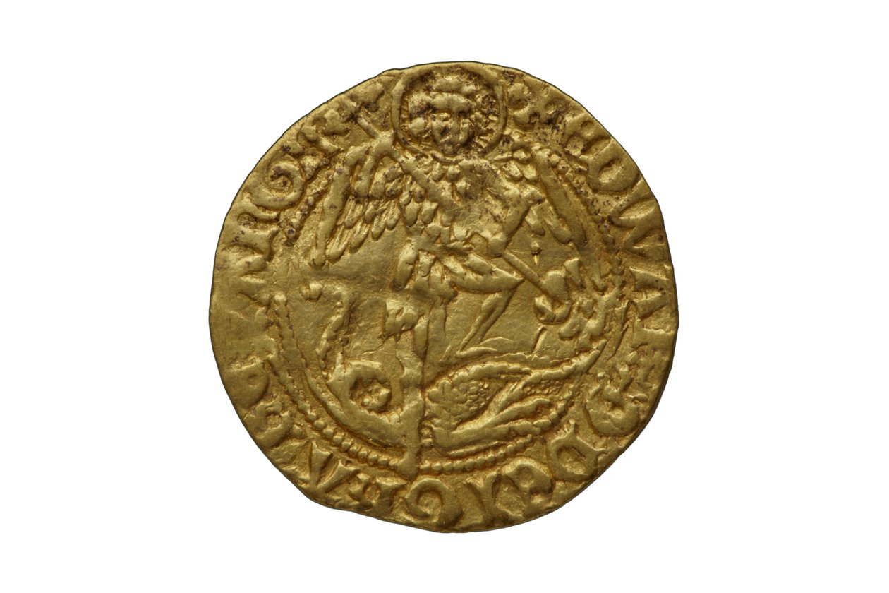 Tudor munt uit de Asthall Hoard door School English