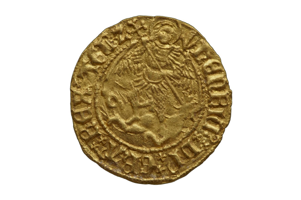 Tudor munt uit de Asthall Hoard door School English