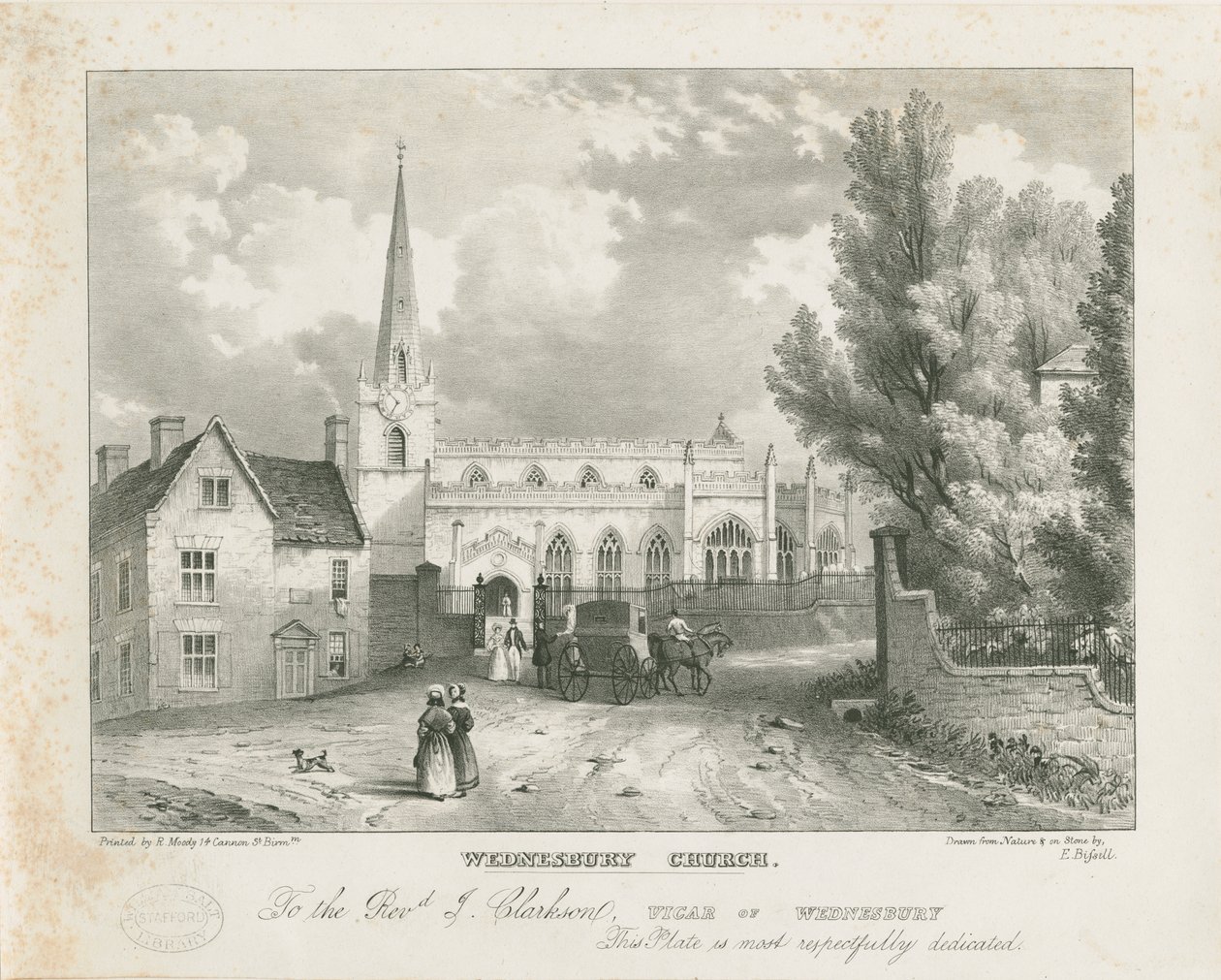 Wednesbury Church door School English