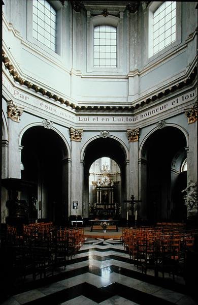 Uitzicht op het interieur door School Flemish
