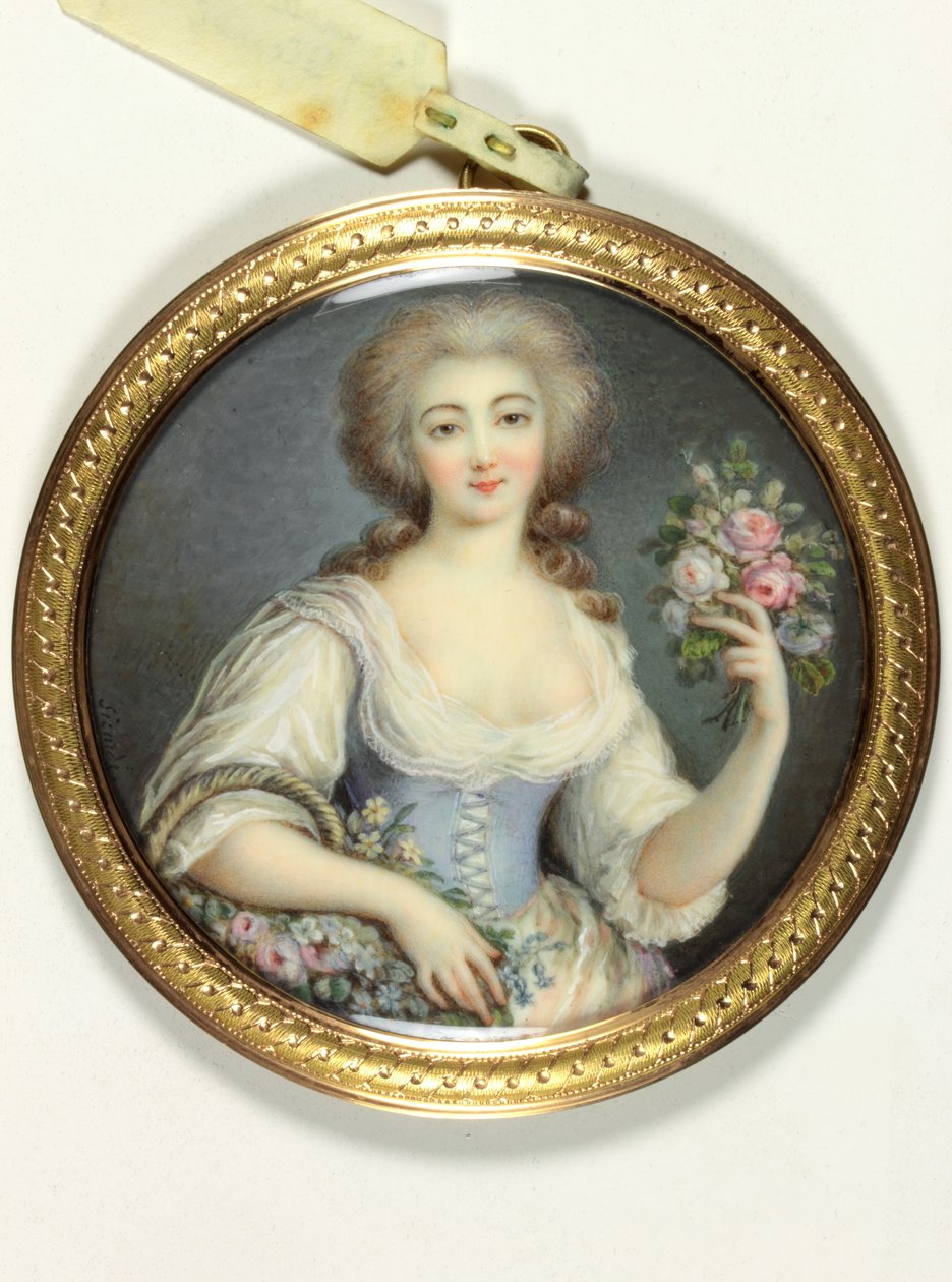 Een dame genaamd Jeannette Lollier (email) door School French