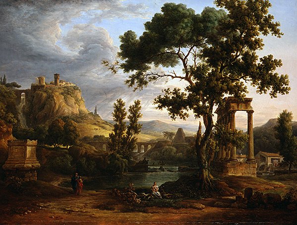 Arcadisch Capriccio door School French