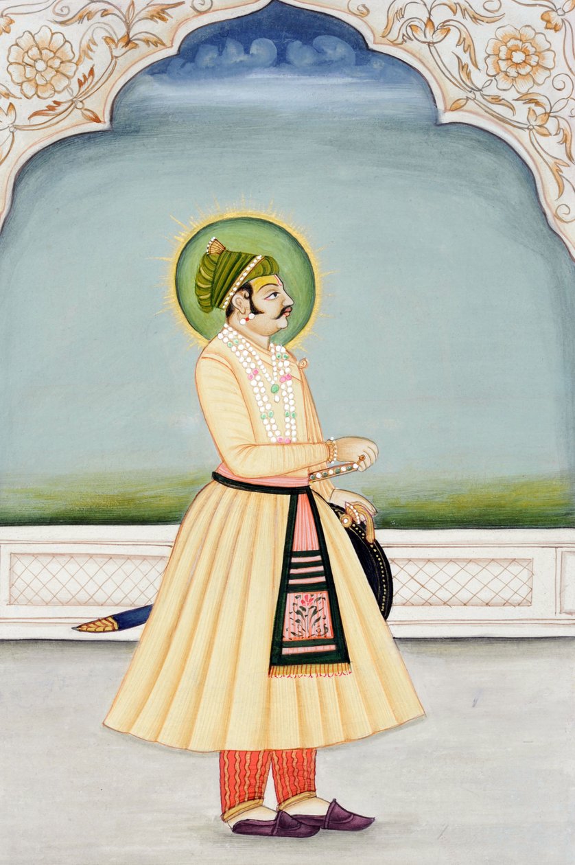 Maharaja Kishan Singh, Jaipur door School Indian