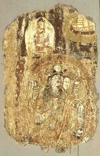 Trimurti Siva, Balawaste, 7e-8e eeuw door School Indian