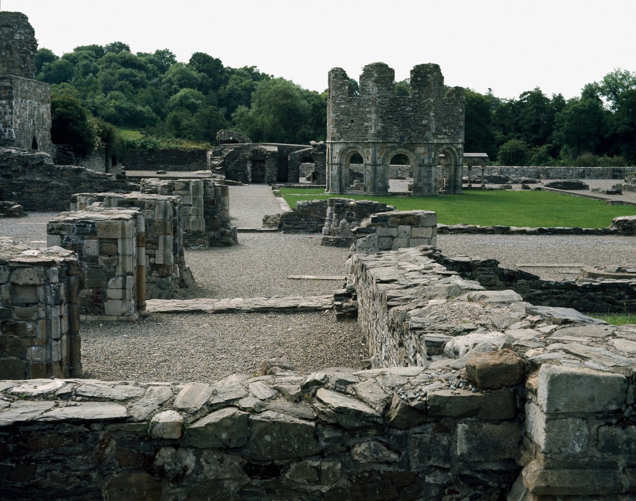 Mellifont Abbey nabij Drogheda door School Irish