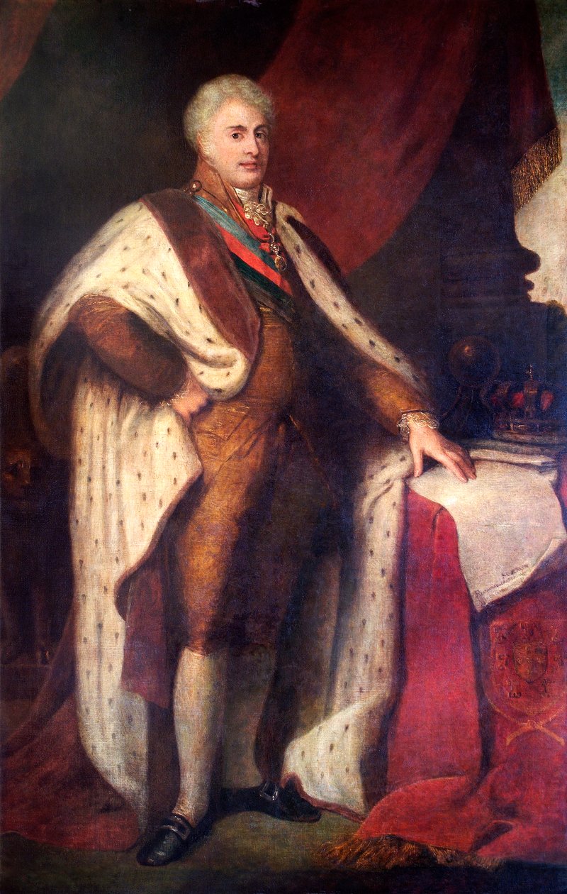 Koning Johan VI door School Portuguese
