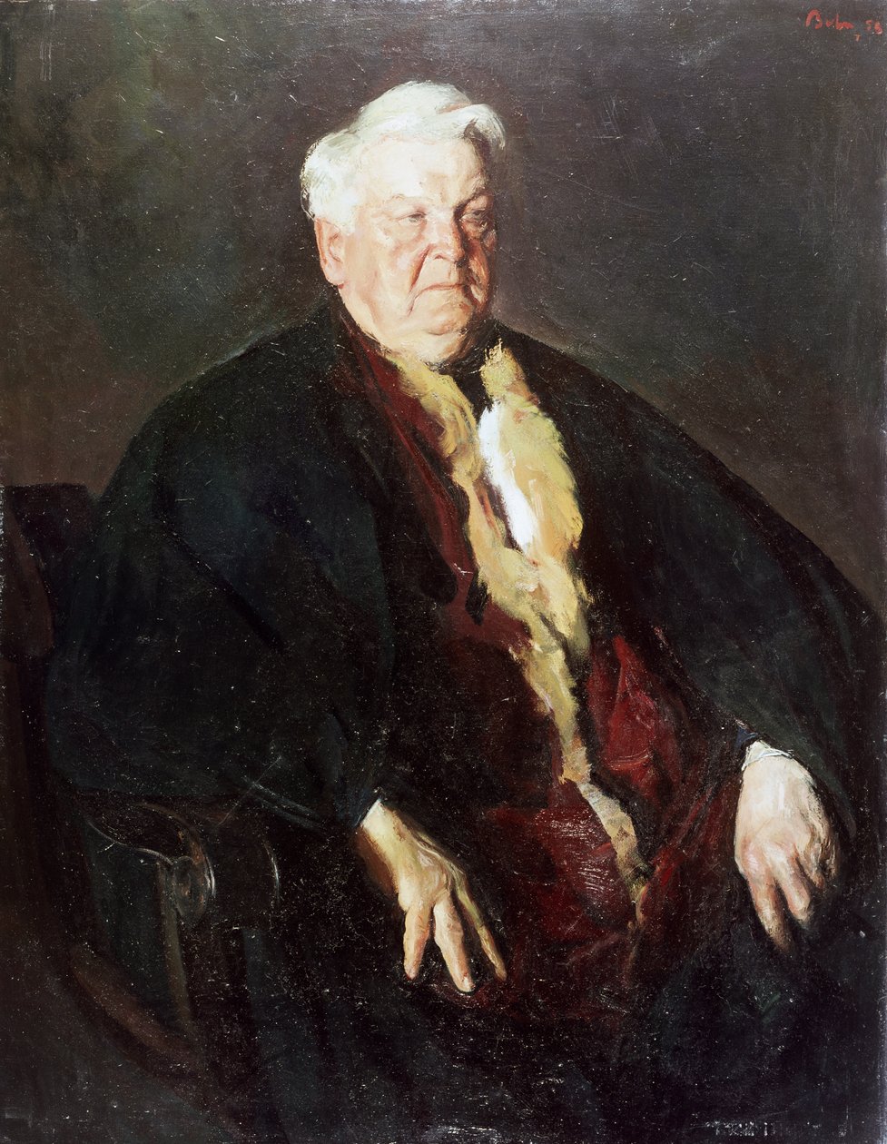 Portret van Mihail Sadoveanu (Pascani) door School Romanian