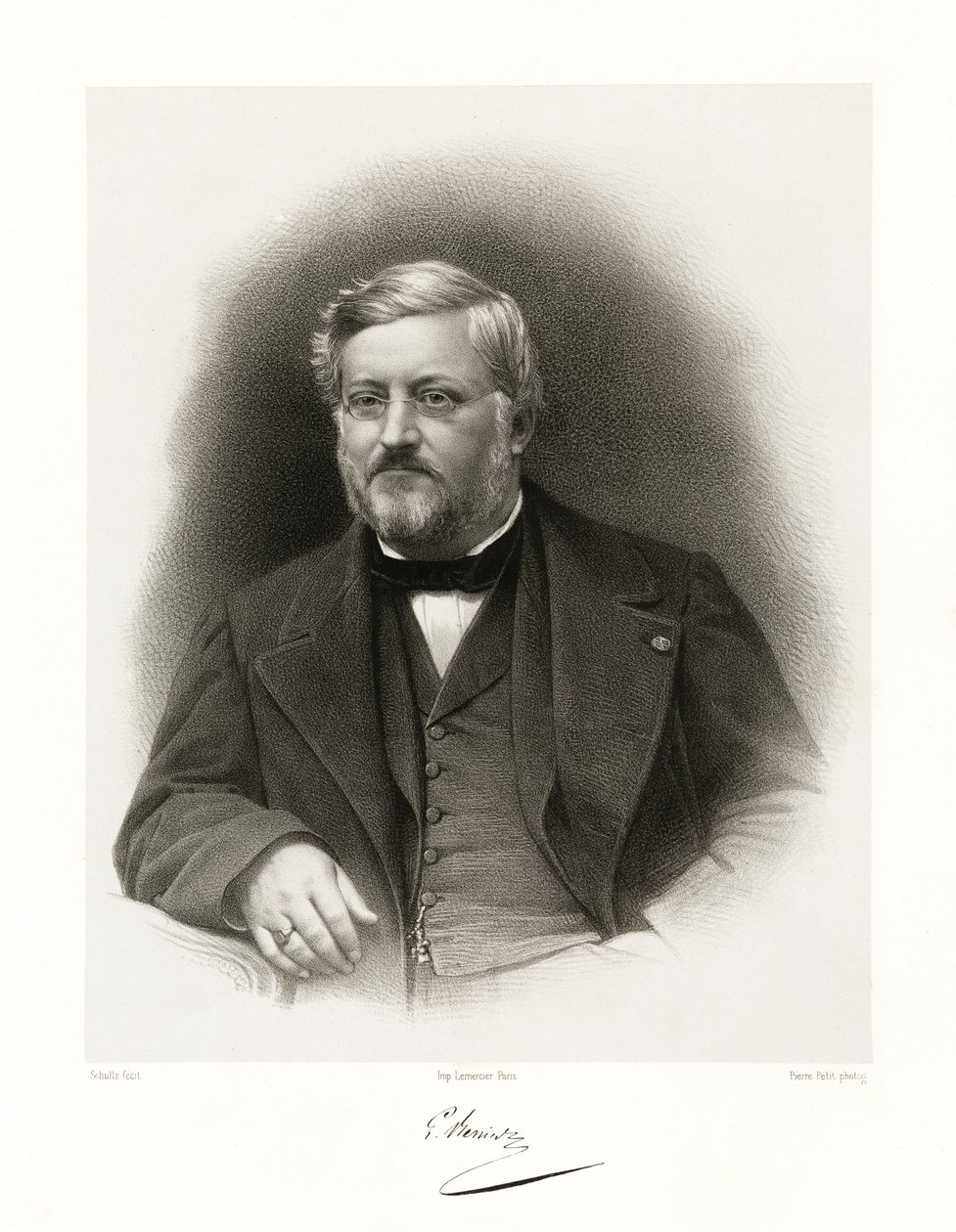 Charles Alphonse Léon Renier door Schultz