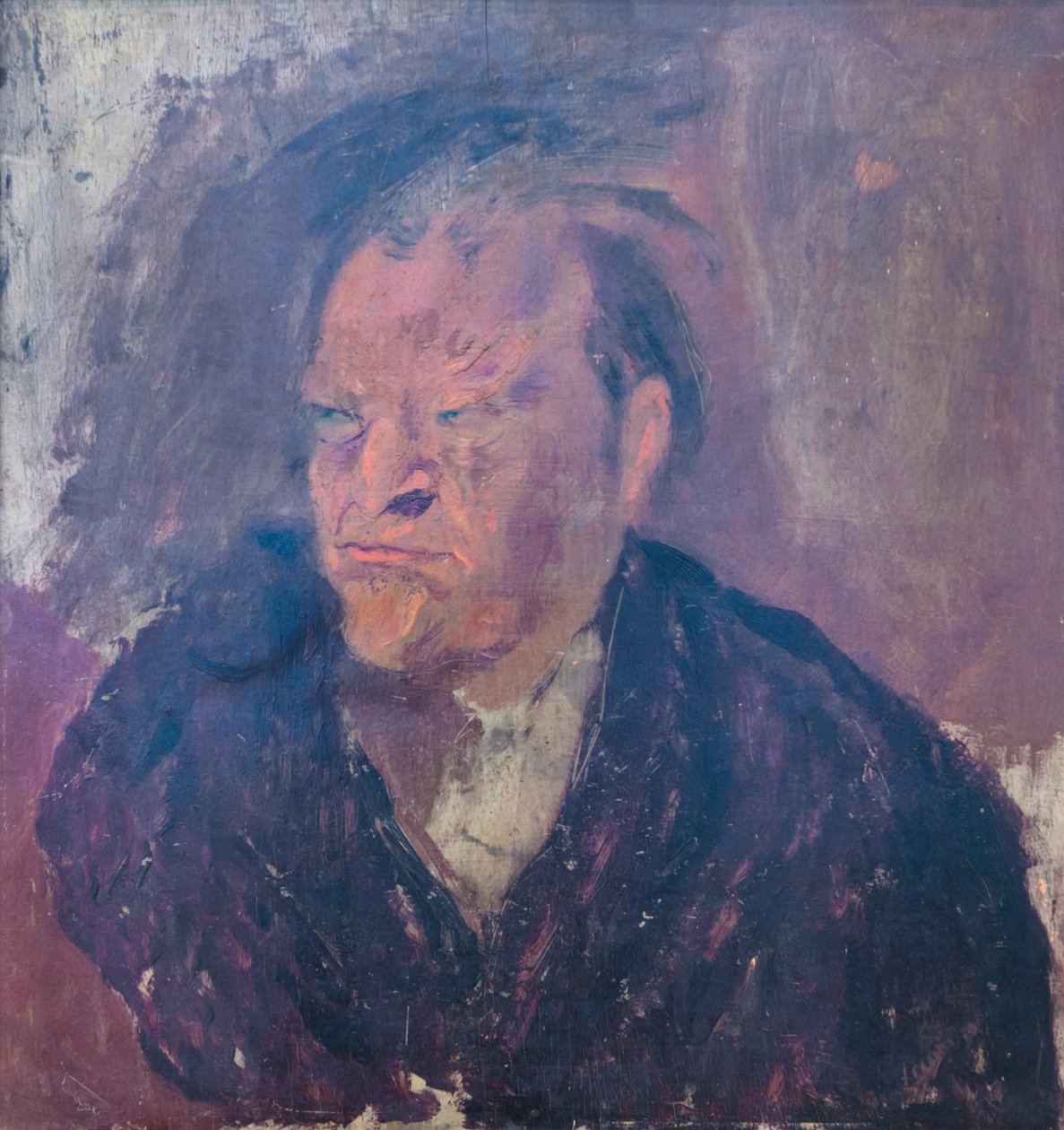 Portret van Ungaretti door Scipione Gino Bonichi